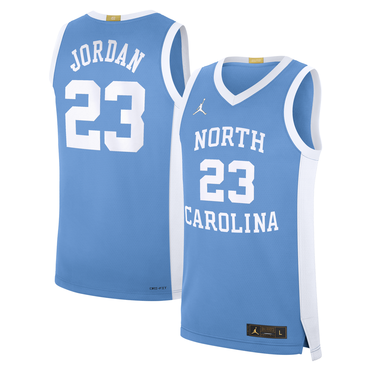 Michael Jordan North Carolina Tar Heels Valor Blue Nike Replica Basketball Jersey