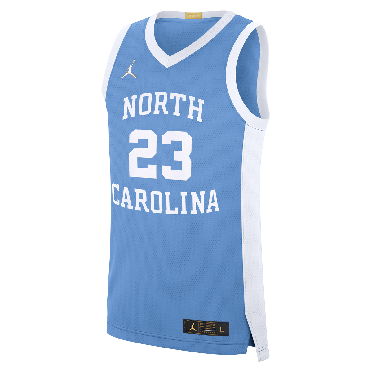 Michael Jordan North Carolina Tar Heels Valor Blue Nike Replica Basketball Jersey