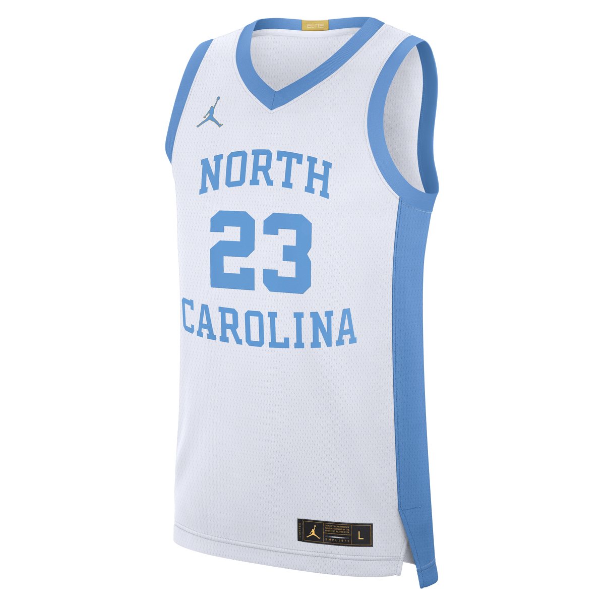 Michael Jordan North Carolina Tar Heels White Nike Replica Basketball Jersey