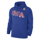Nike Men's USA Hockey Nike 2026 Club Hoodie - Royal - Pro Jersey Sports