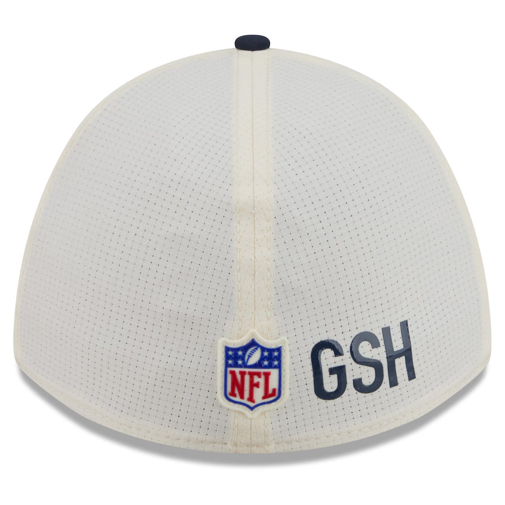 Chicago Bears New Era Ivory 2026 NFL Training Camp 39THIRTY M-Crown Flex Hat-Bear Logo
