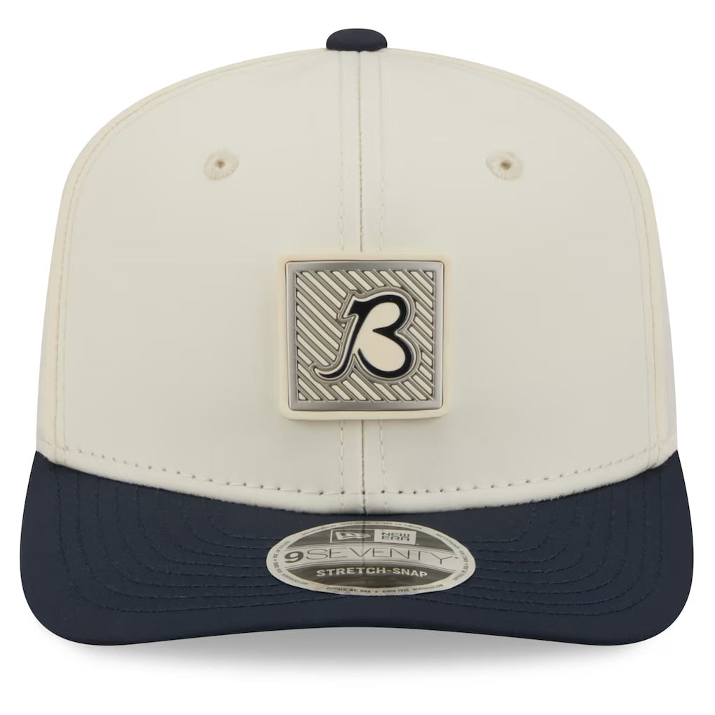 Men's Chicago Bears New Era Ivory 2026 NFL Training Camp 9SEVENTY Adjustable Hat-B Logo
