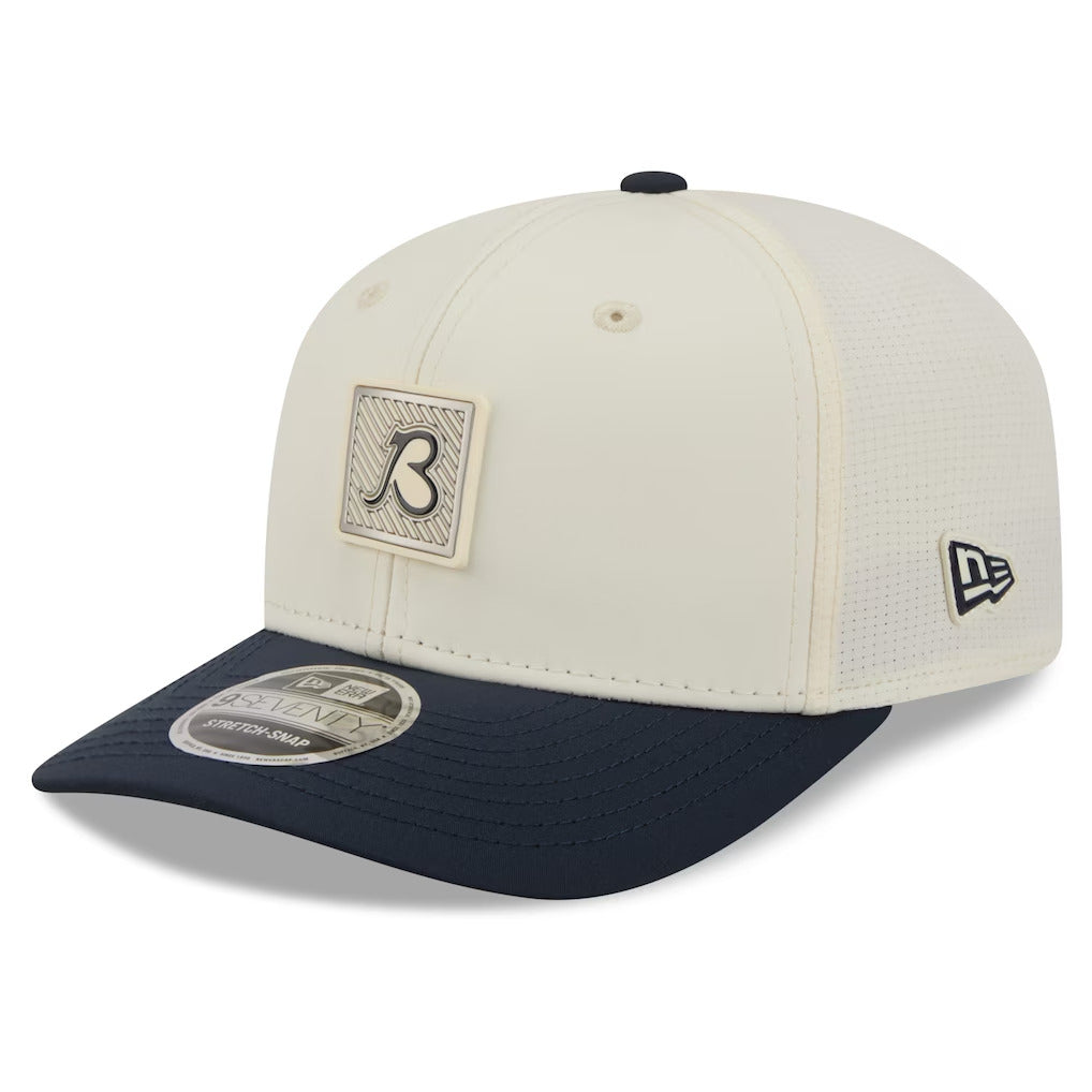 Men's Chicago Bears New Era Ivory 2026 NFL Training Camp 9SEVENTY Adjustable Hat-B Logo