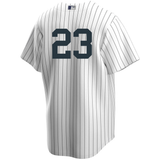 Men's Nike Don Mattingly #23 White New York Yankees Home Official Replica Player Jersey - Pro Jersey Sports