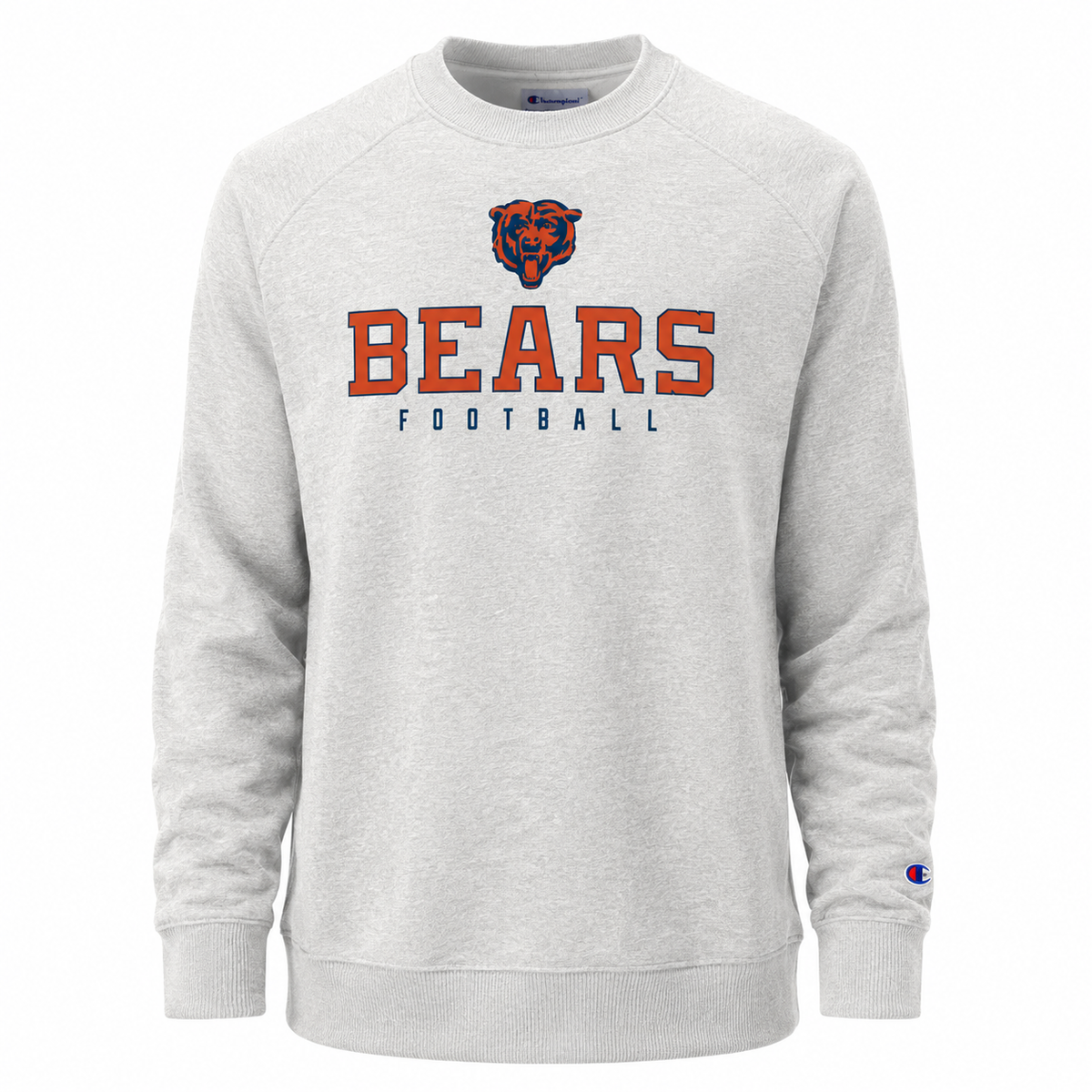 Men's Chicago Bears Triumph TriBlend Fleece Crew - Pebblestone