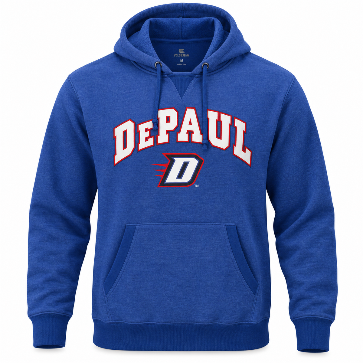 Men's DePaul Blue Demons Royal Colosseum Pullover Sweatshirt