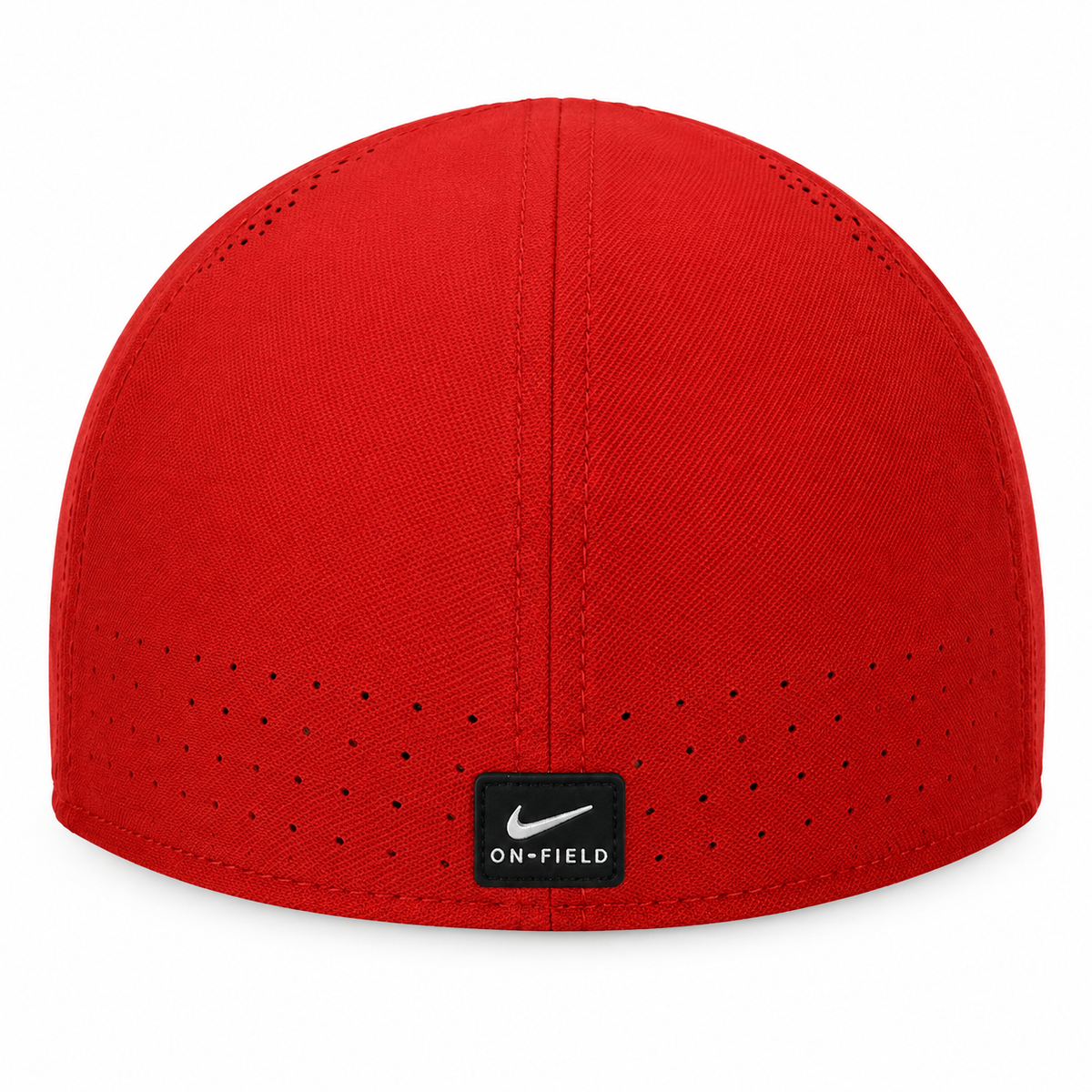 Men's Georgia Bulldogs Red Authentic Team Issue Aerobill Flex Hat