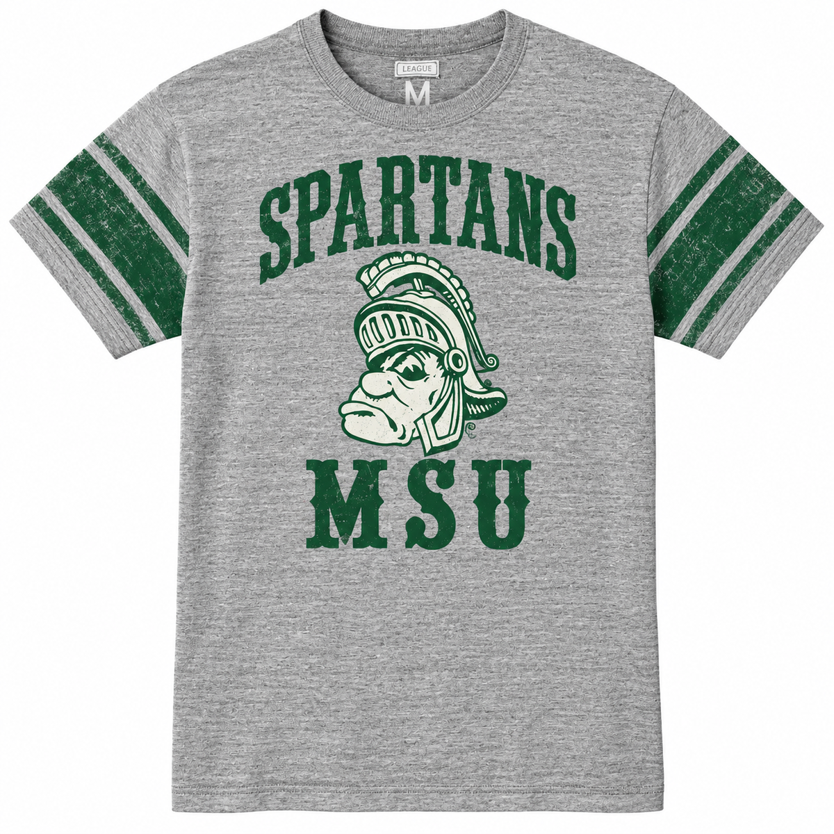 Men's Michigan State Spartans Homecoming Tri-Blend Tee By Tailgate Clothing Co.