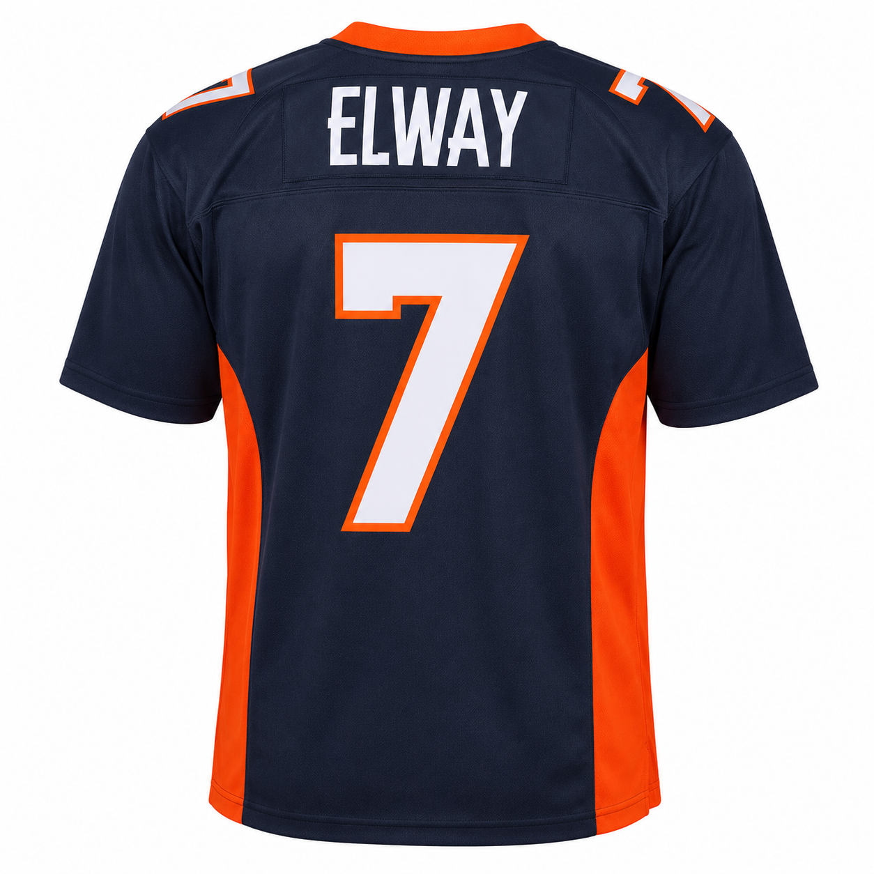 Men's Mitchell & Ness John Elway Navy Denver Broncos Legacy Replica Jersey