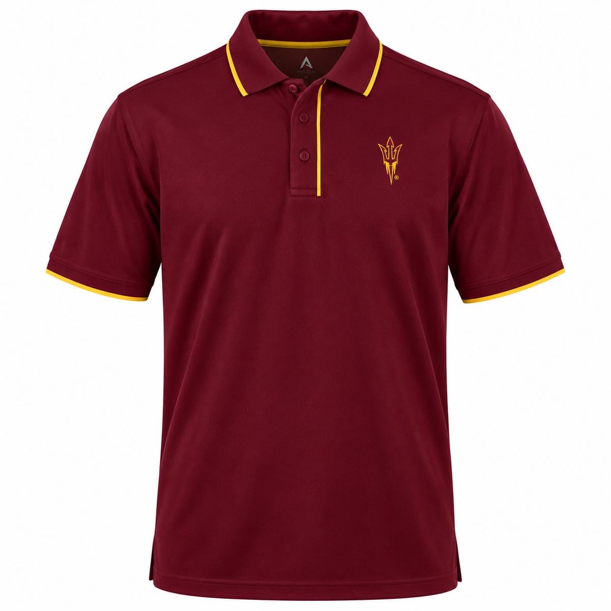 Men's NCAA Arizona State Sun Devils Elite Polo Shirt By Antigua