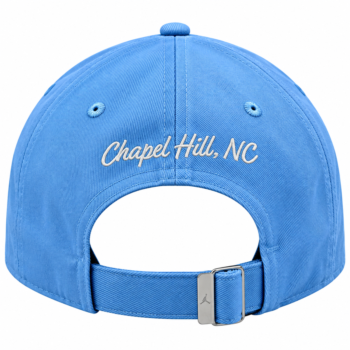 Men's Nike North Carolina Tar Heels White/Sky Blue Jumpman Club Adjustable Hat