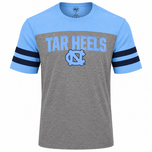 Men's North Carolina Tar Heels Versus Tri-Colored Tee By ’47 Brand