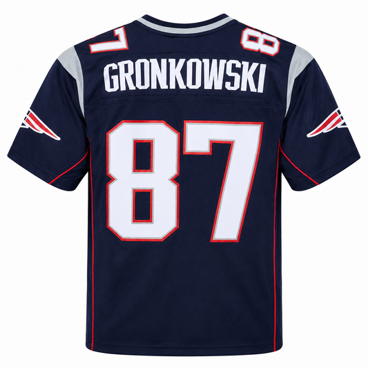 Men's Rob Gronkowski New England Patriots Mitchell & Ness Navy Legacy Replica Jersey