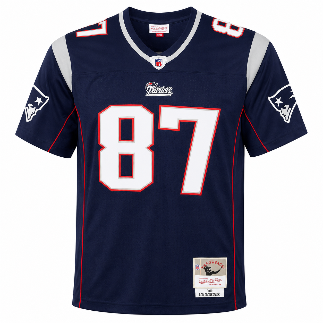 Men's Rob Gronkowski New England Patriots Mitchell & Ness Navy Legacy Replica Jersey