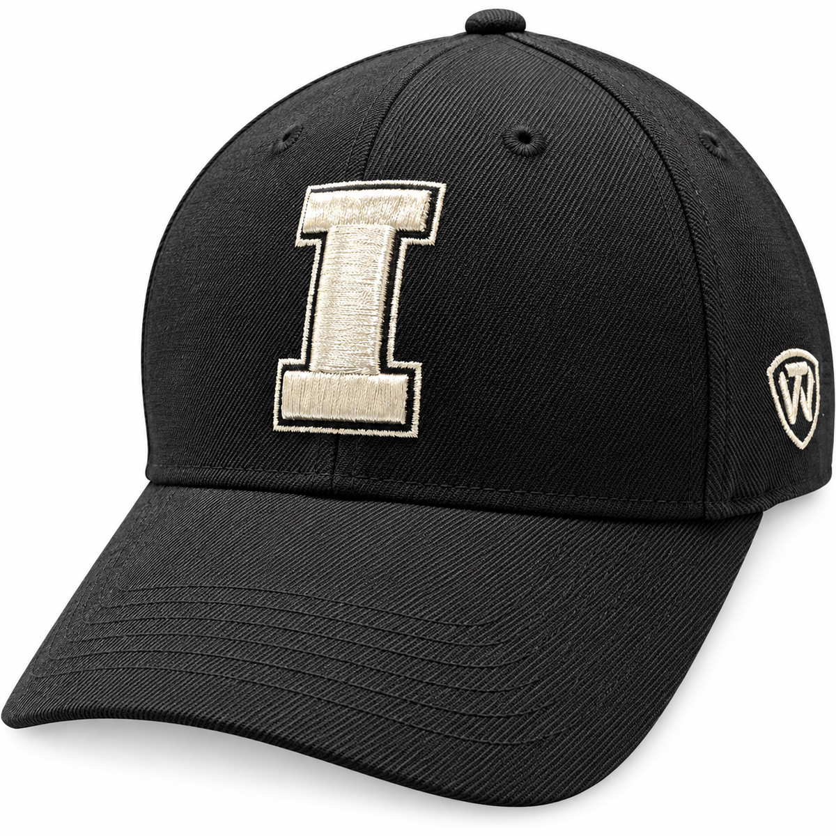 Mens NCAA Iowa Hawkeyes B.A.F. Black Memory Fit Hat