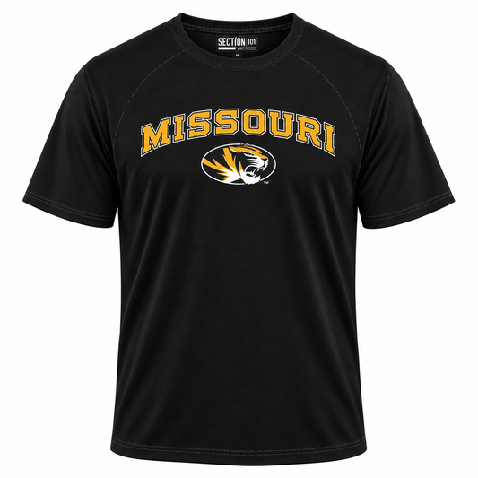 Mens NCAA Missouri Tigers Section 101 Training Tee By Majestic