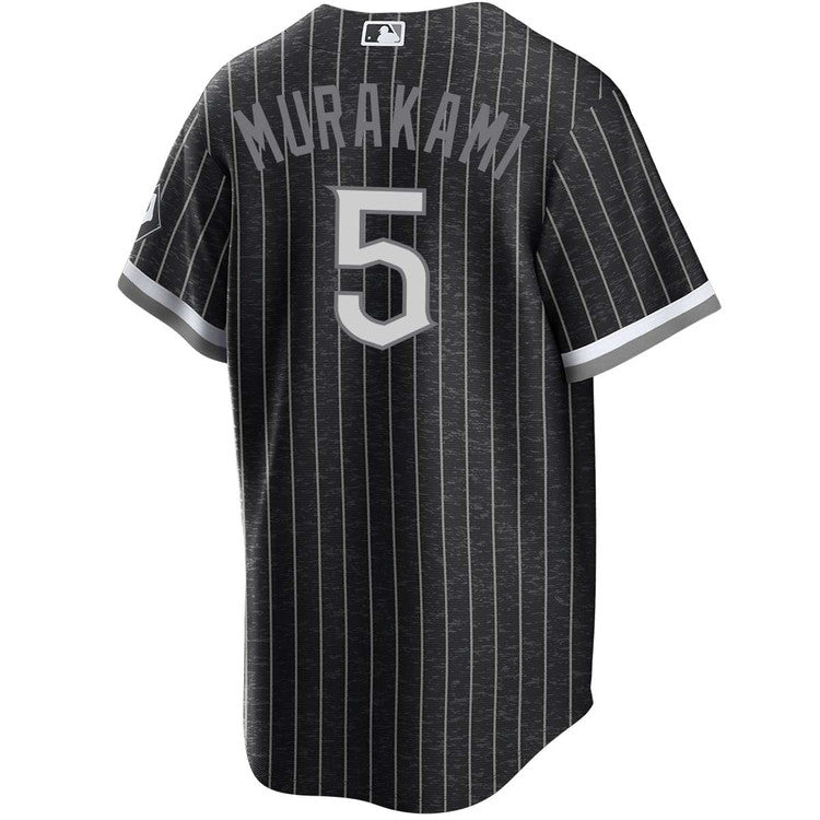 Youth Munetaka Murakami Chicago White Sox Nike Black City Connect Replica Jersey