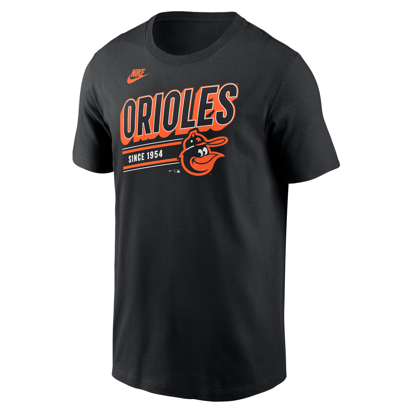 Men's Baltimore Orioles Nike Black Cooperstown Retro T-Shirt - Pro Jersey Sports