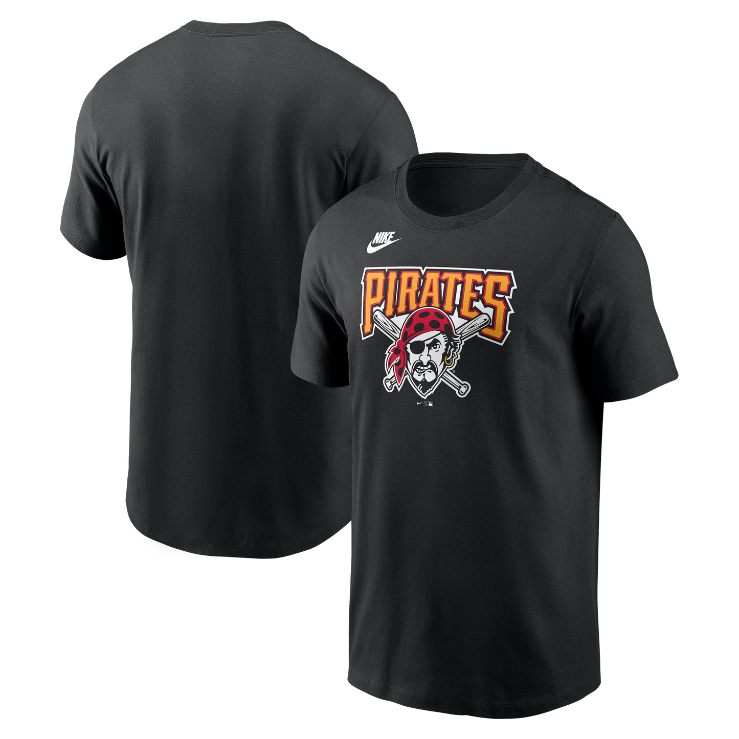 Men's Pittsburgh Pirates Nike Team Cooperstown Black T-Shirt - Pro Jersey Sports