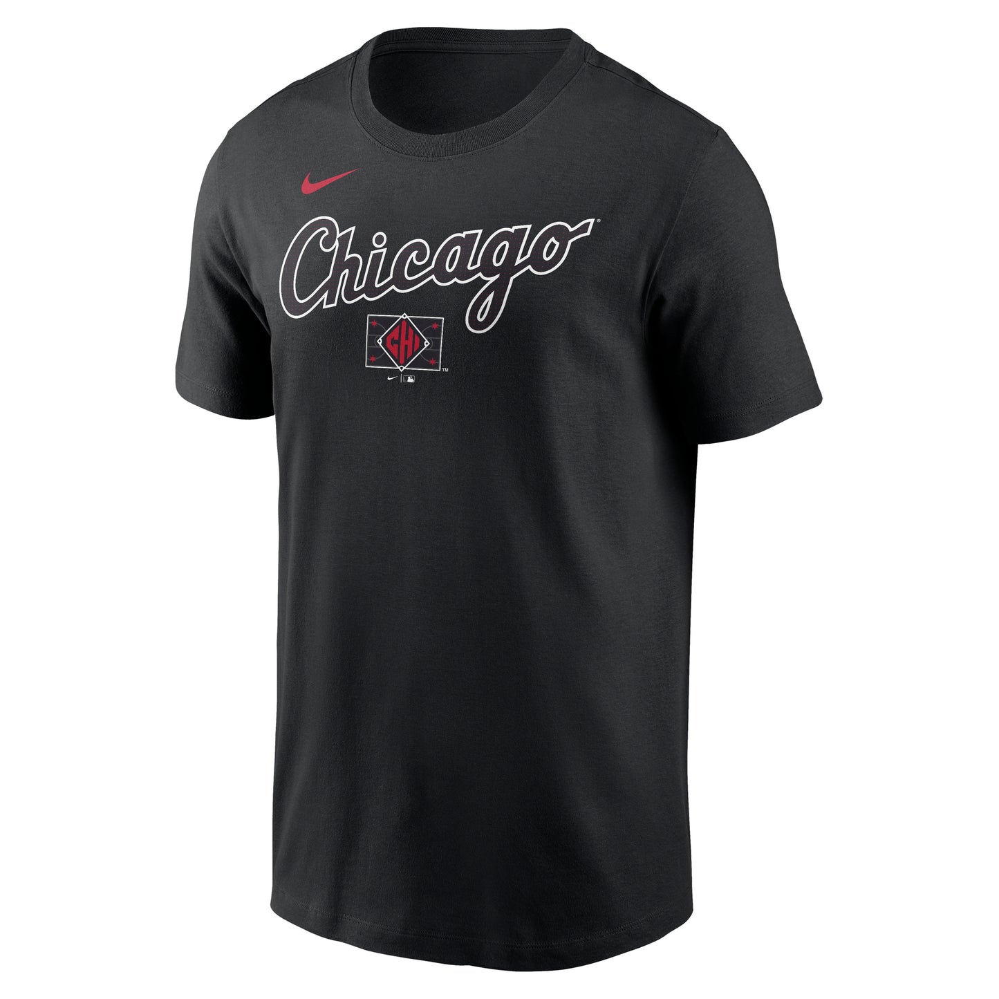 Nike Men's Chicago White Sox 2025 City Connect Black Wordmark T-Shirt - Pro Jersey Sports