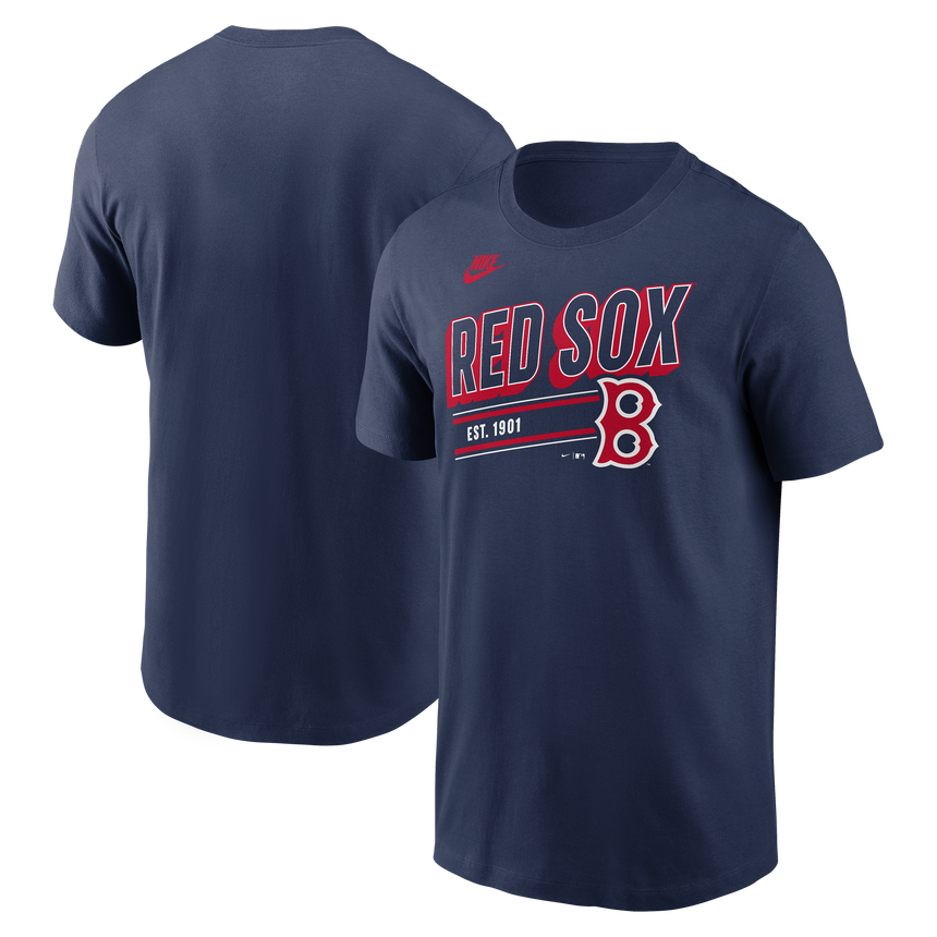 Men's Boston Red Sox Nike Navy Cooperstown Retro T-Shirt - Pro Jersey Sports