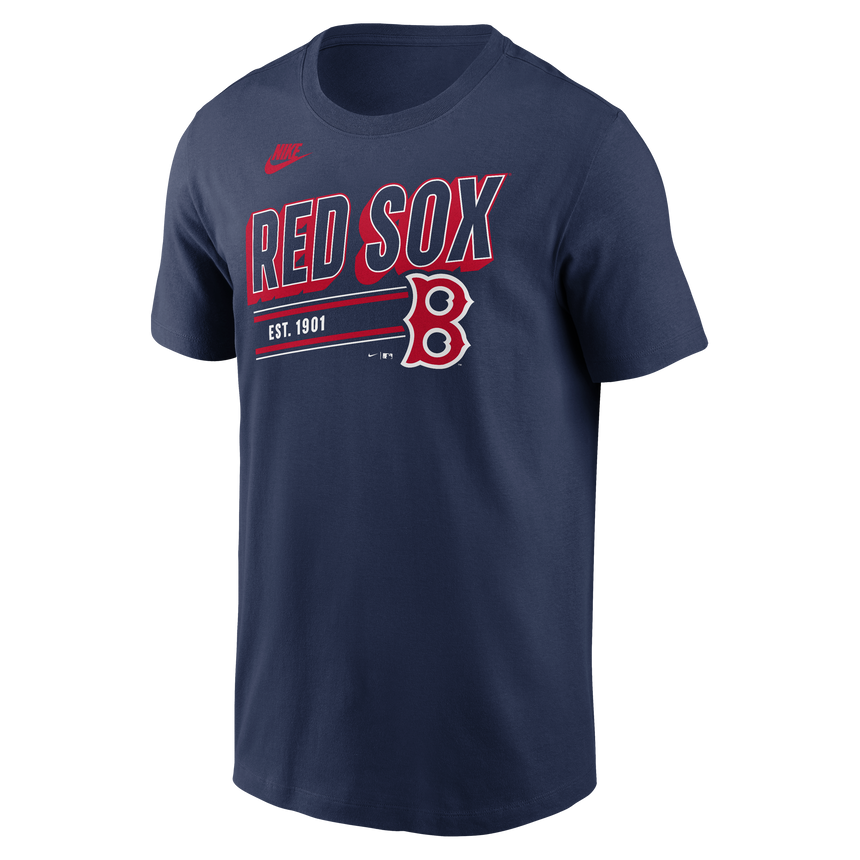 Men's Boston Red Sox Nike Navy Cooperstown Retro T-Shirt - Pro Jersey Sports