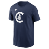Men's Chicago Cubs Nike Cooperstown Navy T-Shirt - Pro Jersey Sports