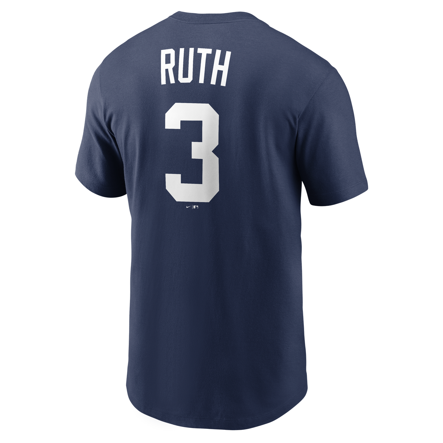 Men's Babe Ruth New York Yankees Nike Navy Name & Number T-Shirt - Pro Jersey Sports