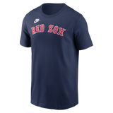 Men's Boston Red Sox Carl Yastrzemski Nike Navy Cooperstown Collection Name & Number T-Shirt - Pro Jersey Sports