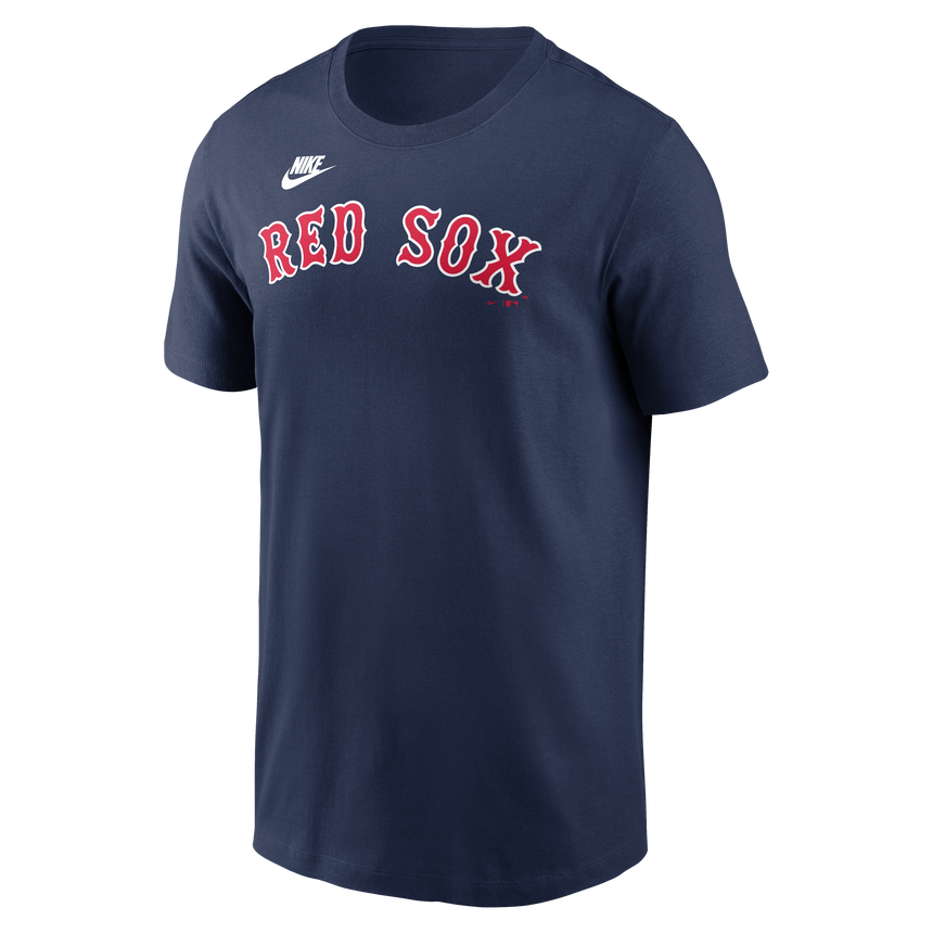 Men's Boston Red Sox Carl Yastrzemski Nike Navy Cooperstown Collection Name & Number T-Shirt - Pro Jersey Sports