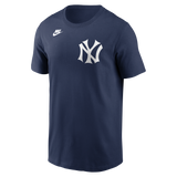 Men's Mickey Mantle New York Yankees Nike Navy Name & Number T-Shirt - Pro Jersey Sports