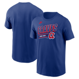 Men's Atlanta Braves Nike Royal Blue Cooperstown Retro T-Shirt - Pro Jersey Sports