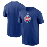 Men's Chicago Cubs Nike Royal Blue Fuse Large Logo T-Shirt - Pro Jersey Sports
