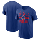 Men's Chicago Cubs Nike Royal Blue Arched T-Shirt - Pro Jersey Sports