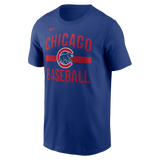 Men's Chicago Cubs Nike Royal Blue Arched T-Shirt - Pro Jersey Sports