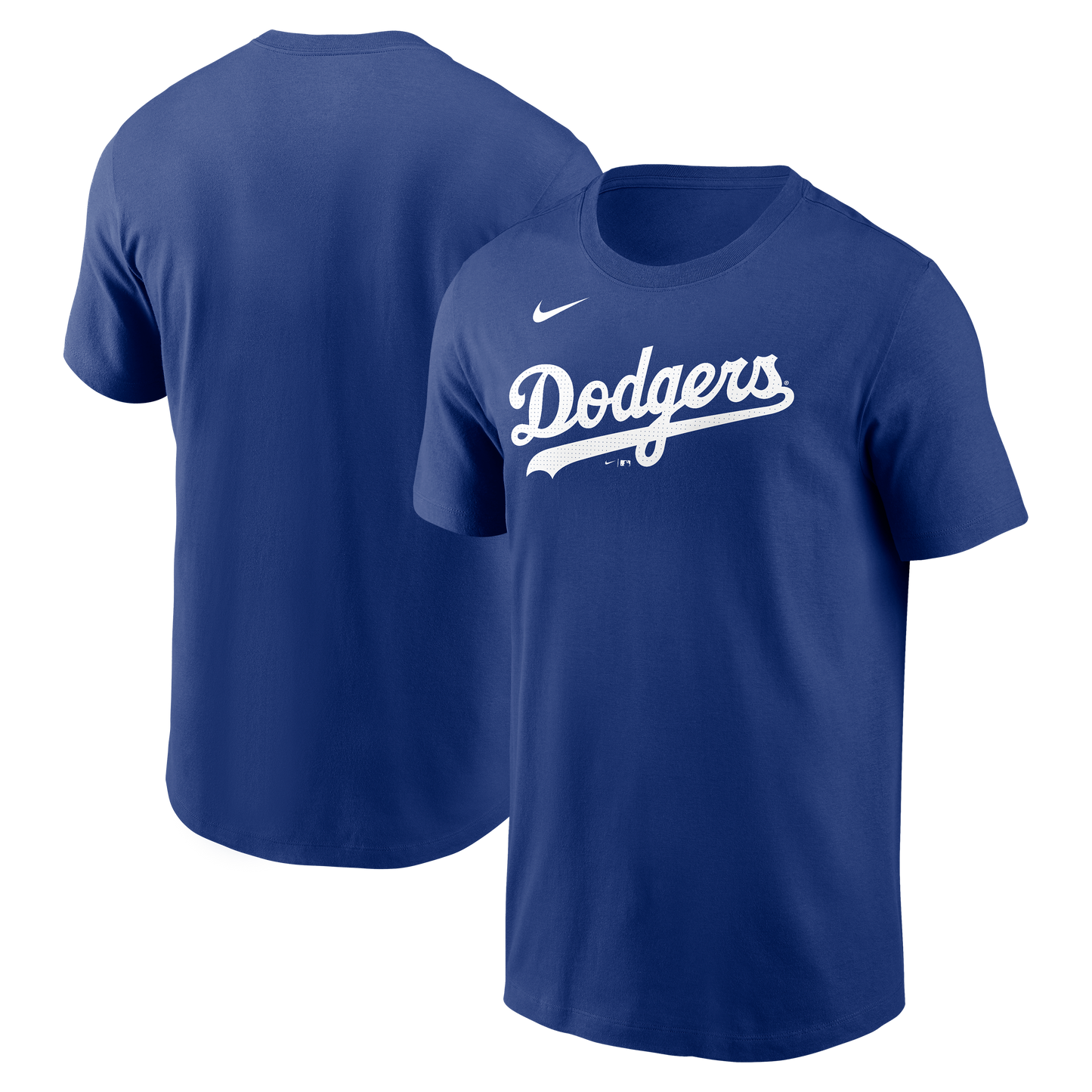 Men's Los Angeles Dodgers Nike Royal Blue Wordmark T-Shirt - Pro Jersey Sports