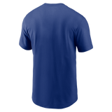 Men's Los Angeles Dodgers Nike Royal Blue Fuse Large Logo T-Shirt - Pro Jersey Sports