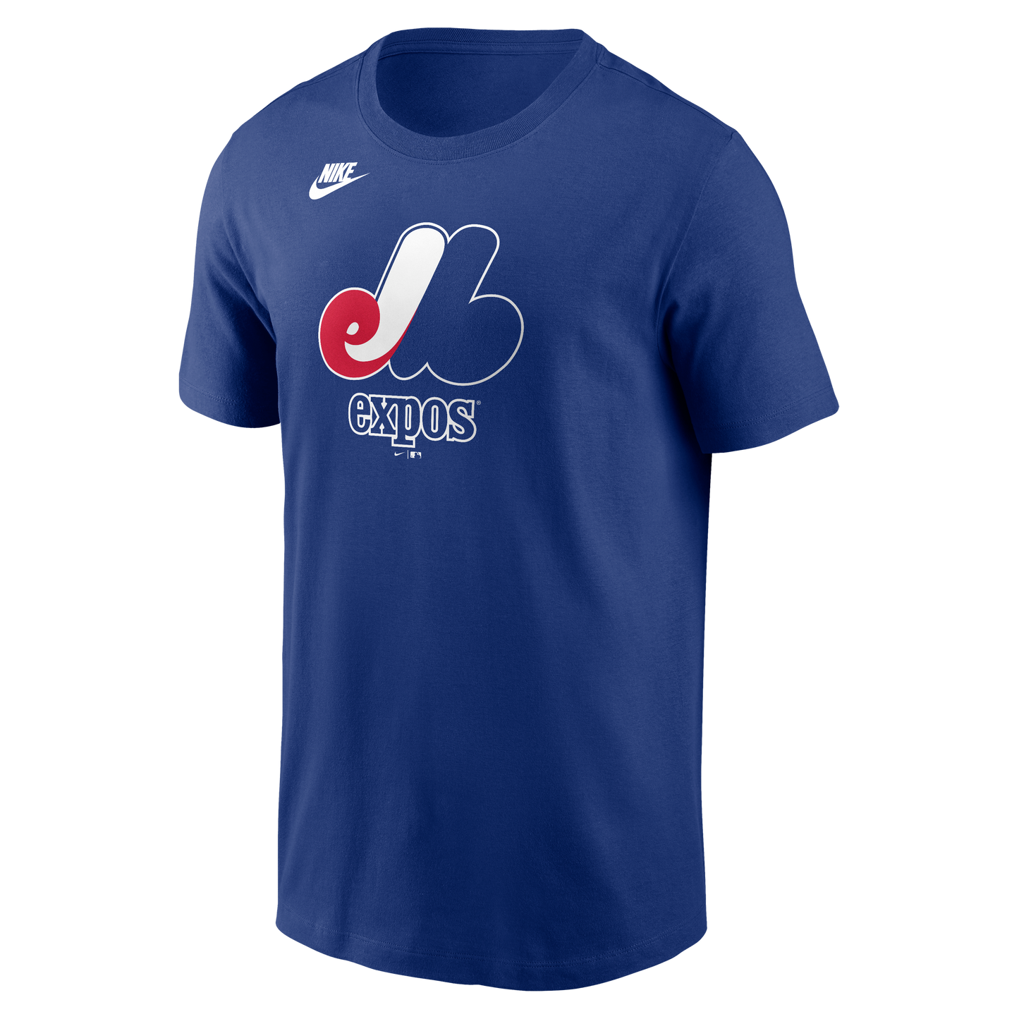 Men's Montreal Expos Nike Royal Blue Cooperstown Team Logo T-Shirt - Pro Jersey Sports