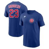 Men's Ryne Sandberg Chicago Cubs Nike Royal Blue Name & Number T-Shirt - Pro Jersey Sports