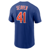 Men's Tom Seaver New York Mets Nike Royal Name & Number T-Shirt - Pro Jersey Sports