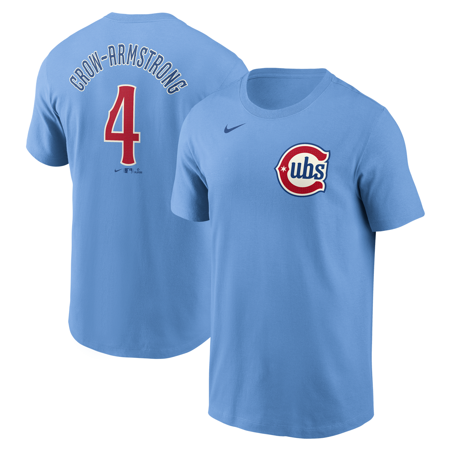 Men's Pete Crow-Armstrong Chicago Cubs Nike Valor Blue 2nd Alternate Name and Number T-Shirt - Pro Jersey Sports