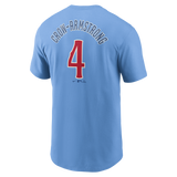 Men's Pete Crow-Armstrong Chicago Cubs Nike Valor Blue 2nd Alternate Name and Number T-Shirt - Pro Jersey Sports