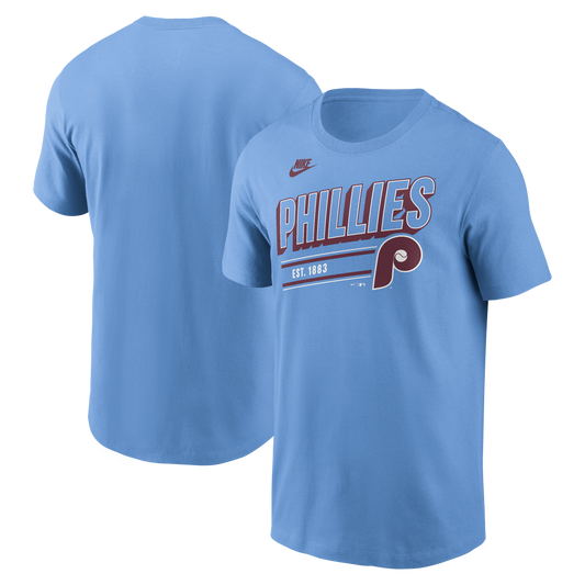 Men's Philadelphia Phillies Nike Valor Blue Cooperstown Retro T-Shirt - Pro Jersey Sports