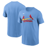 Men's St. Louis Cardinals Nike Valor Blue Wordmark T-Shirt - Pro Jersey Sports