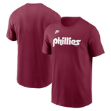 Men's Philadelphia Phillies Nike Maroon Cooperstown T-Shirt - Pro Jersey Sports