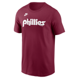 Men's Philadelphia Phillies Nike Maroon Cooperstown T-Shirt - Pro Jersey Sports