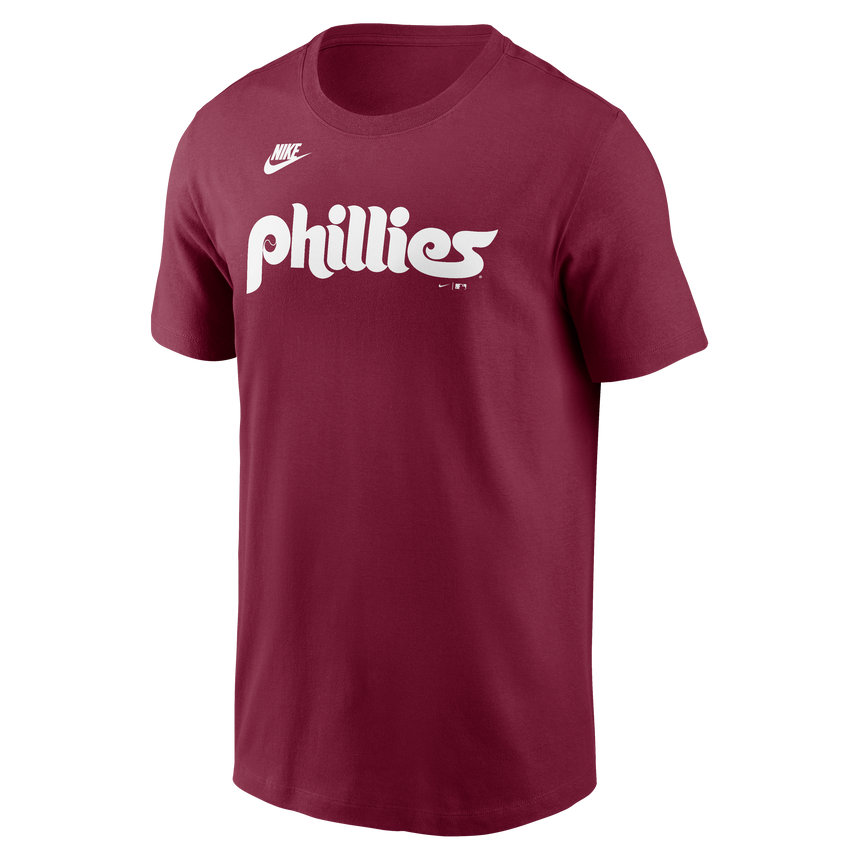 Men's Philadelphia Phillies Nike Maroon Cooperstown T-Shirt - Pro Jersey Sports