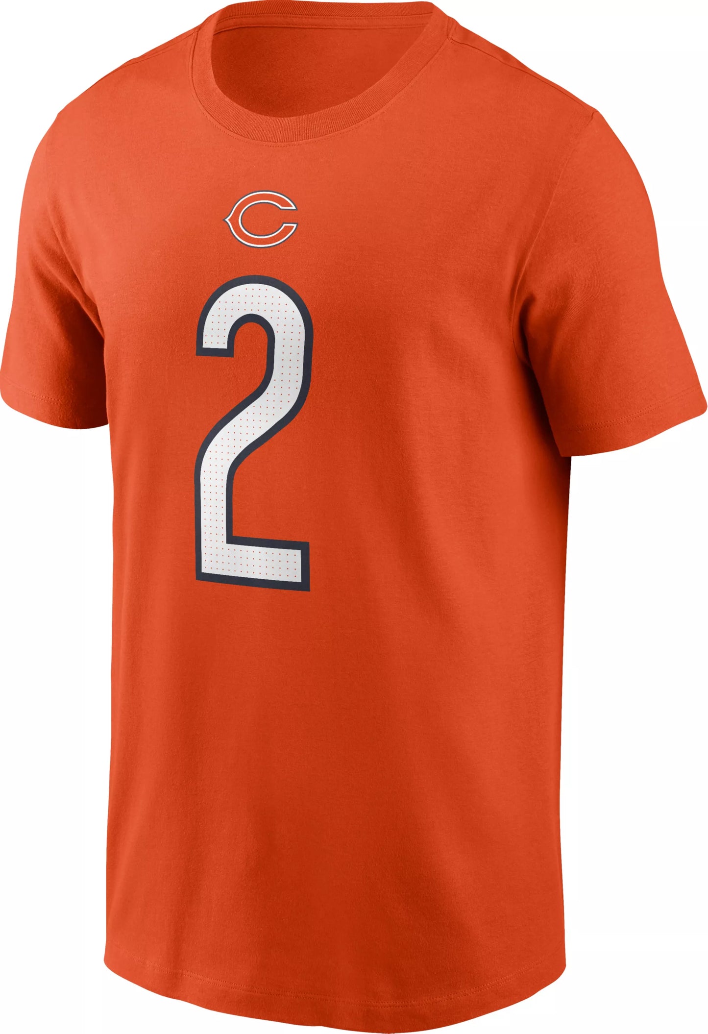 Men's Nike DJ Moore Orange Chicago Bears Name & Number T-Shirt