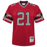 Youth Atlanta Falcons Deion Sanders Mitchell & Ness Red 1989 Retired Player Vintage Replica Jersey - Pro Jersey Sports