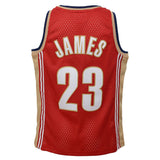Youth Cleveland Cavaliers LeBron James Mitchell & Ness Wine 2003-04 Hardwood Classics Swingman Jersey - Pro Jersey Sports